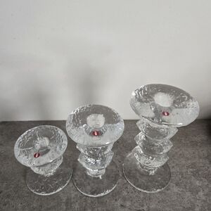 Iittala Festivo Trio Of Candleholders